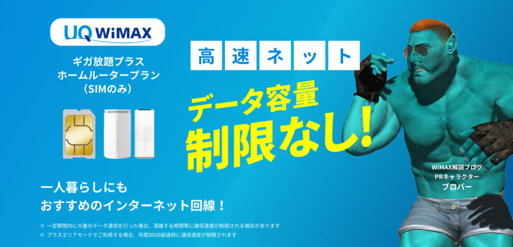 ギガ放題プラス ホームルータープラン（SIMのみ）