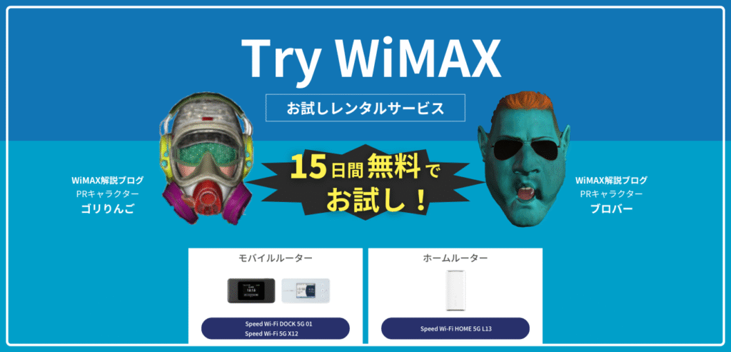 Try WiMAX