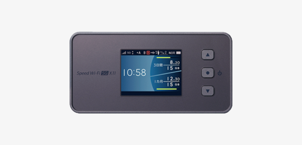 Speed Wi-Fi 5G X11（2）