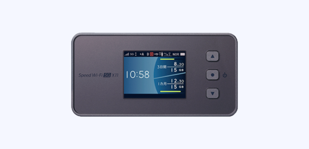 Speed Wi-Fi 5G X11（5）