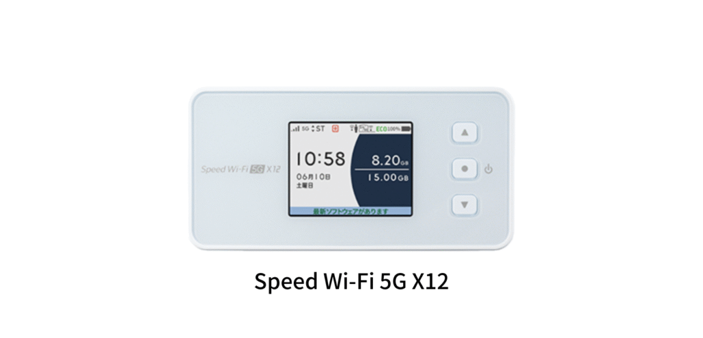 Speed Wi-Fi 5G X12（4）