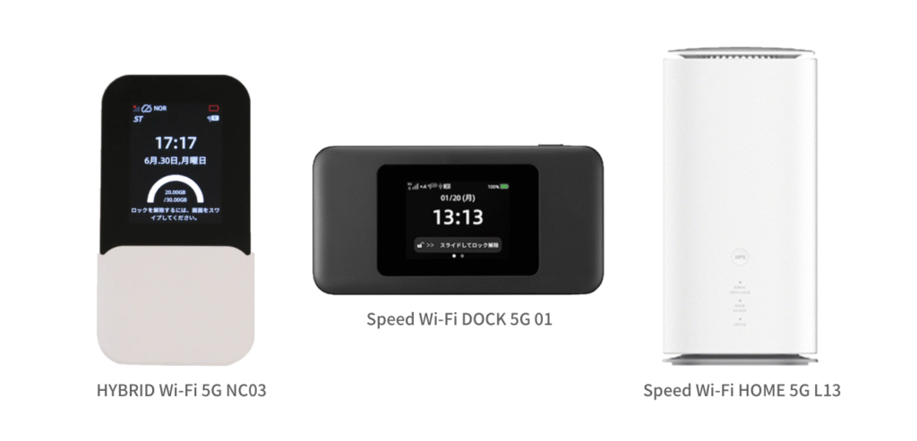 WiMAX端末（5G SA対応）6