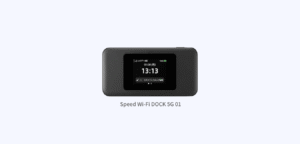 WiMAX端末（5G SA対応）Speed Wi-Fi DOCK 5G 01