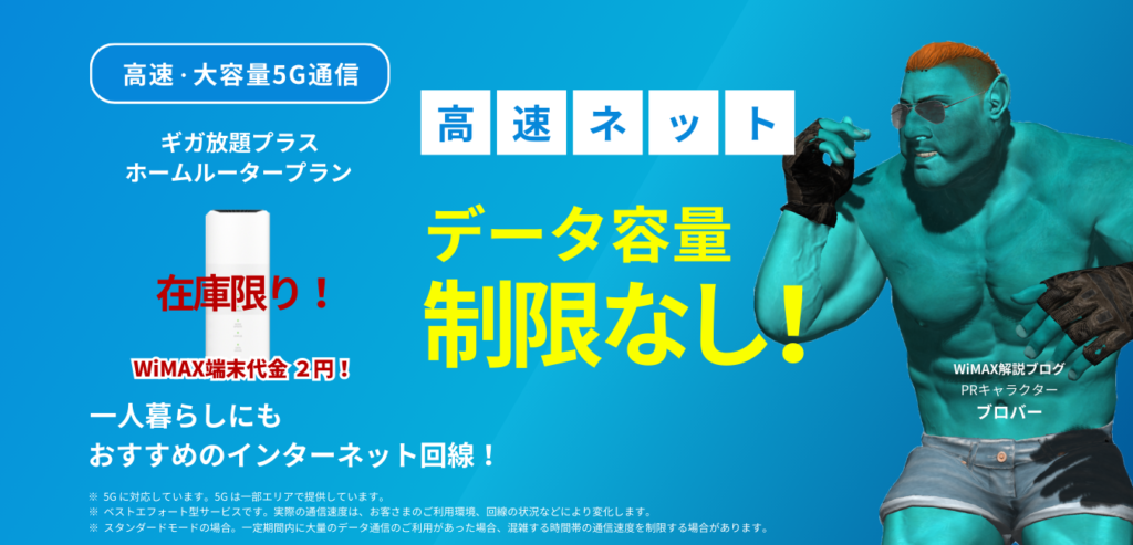 ギガ放題プラス ホームルータープラン（L11）