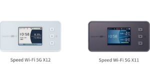 Speed Wi-Fi 5G X12 ＆ Speed Wi-Fi 5G X11