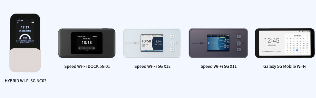 WiMAXモバイルルーター（2）
